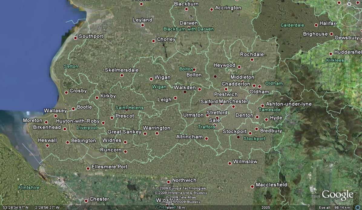 the Manchester-mersey bioregion (plus a bit)